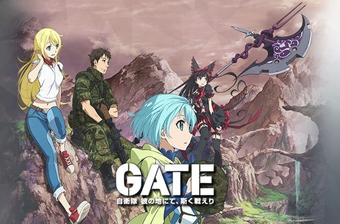 gate  Anime, Anime episodes, Itami