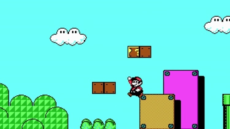 Um antigo port de Super Mario Bros 3 para PC feito pela Id