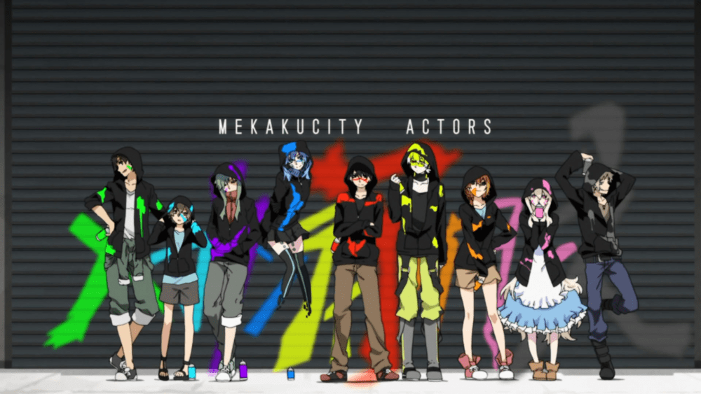 Mekakucity Actors Anime Characters Guide Book Newtype 2014 Japan | eBay