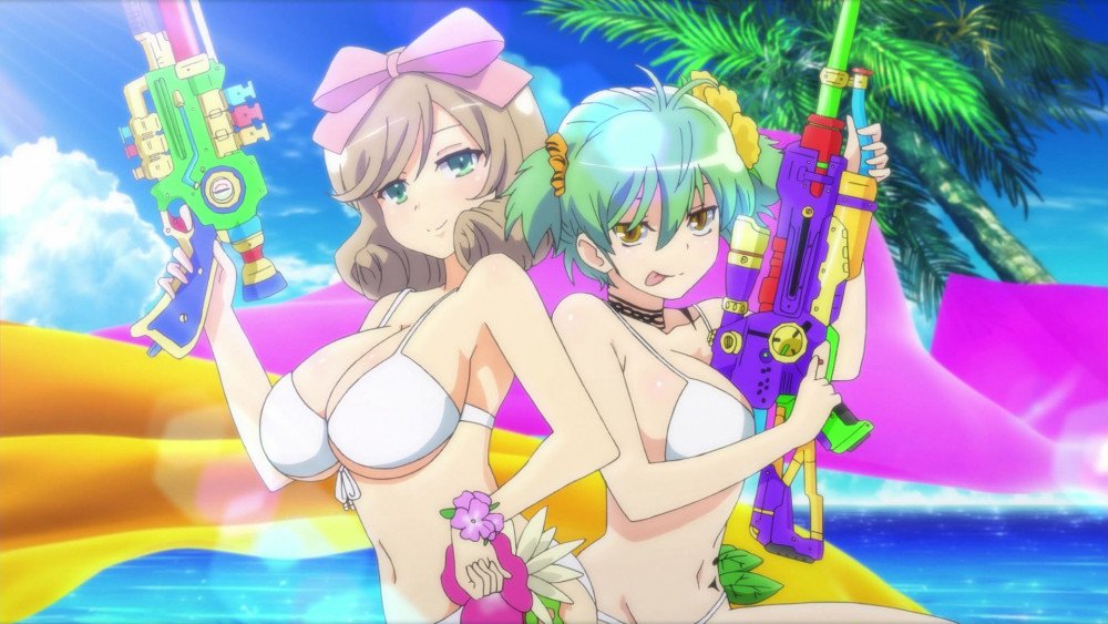 Senran Kagura Peach Beach Splash - No Shirt, No Shoes, All Service