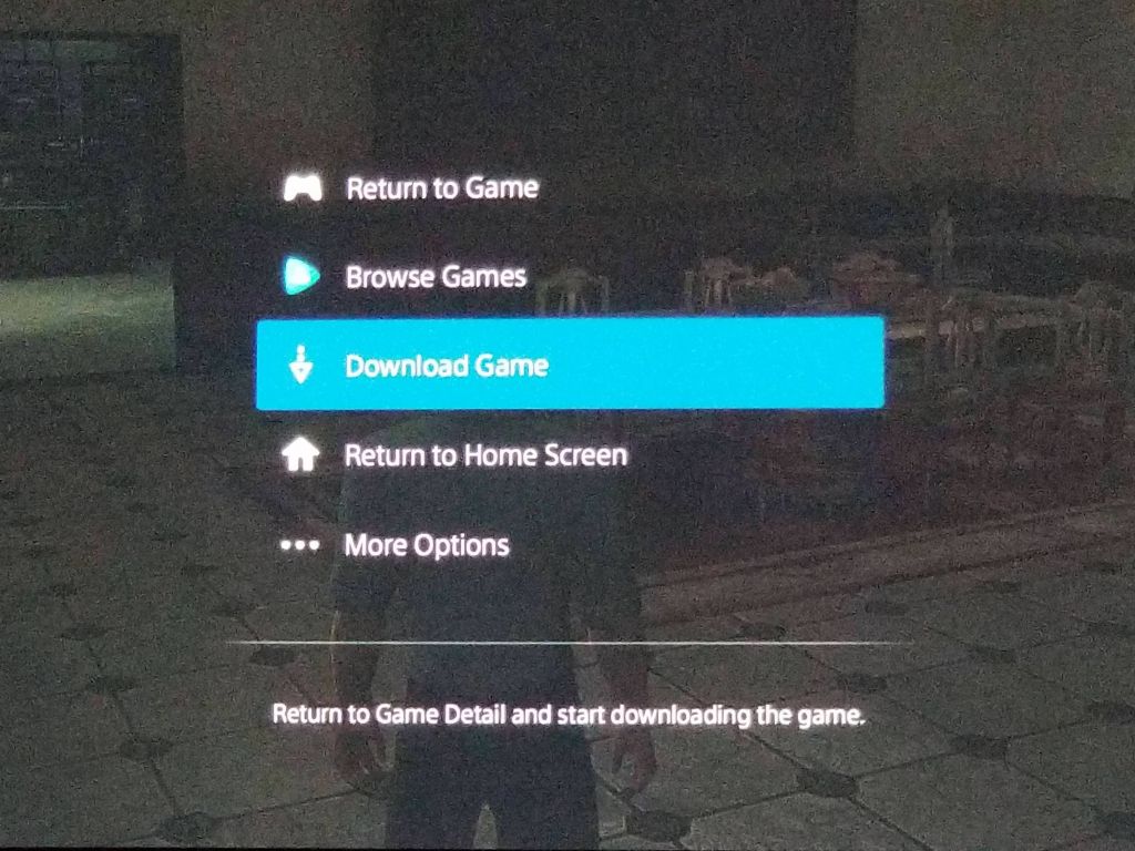 how to pause a ps4