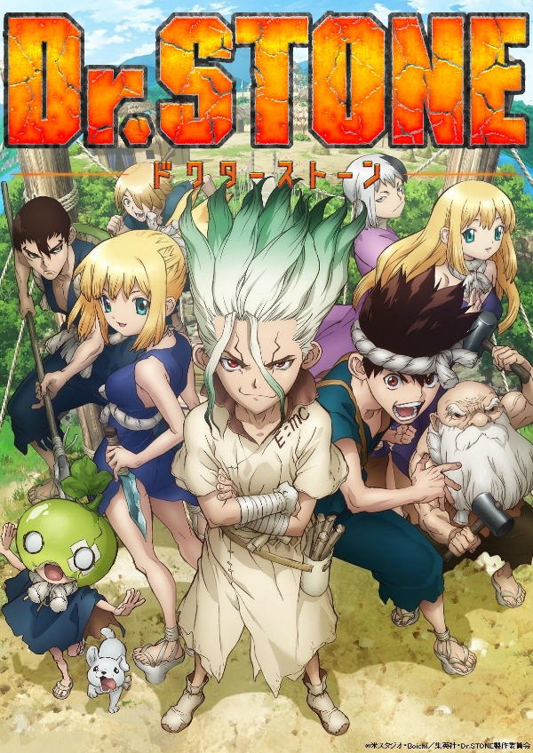 Dr Stone Series Review Gods Of The New Stone Age