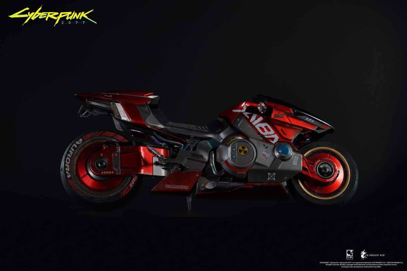 Check out Pureart’s sexy Yaiba Kusanagi sportbike from Cyberpunk 2077