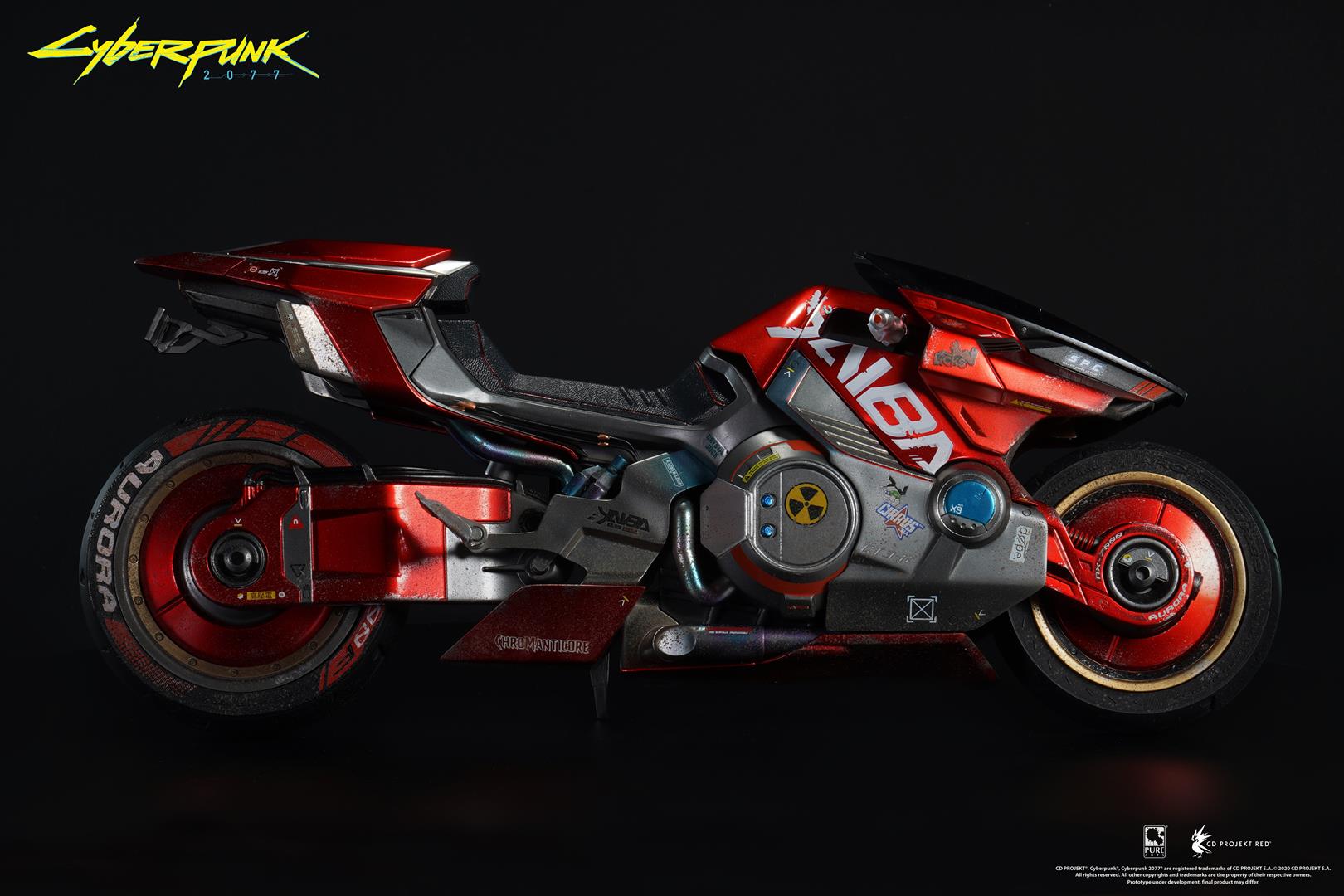 Check out Pureart’s sexy Yaiba Kusanagi sportbike from Cyberpunk 2077