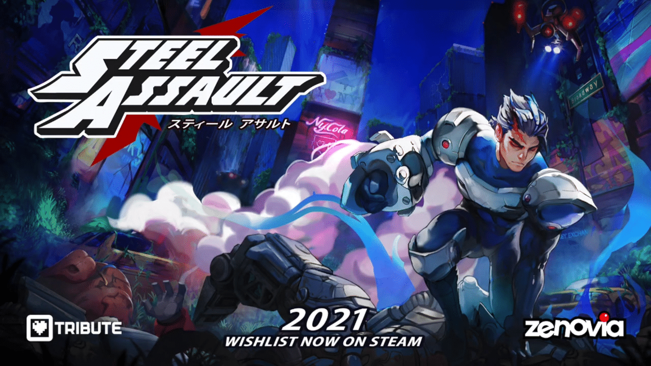 Retro-style Action Platformer Steel Assault to be published by Tribute Games