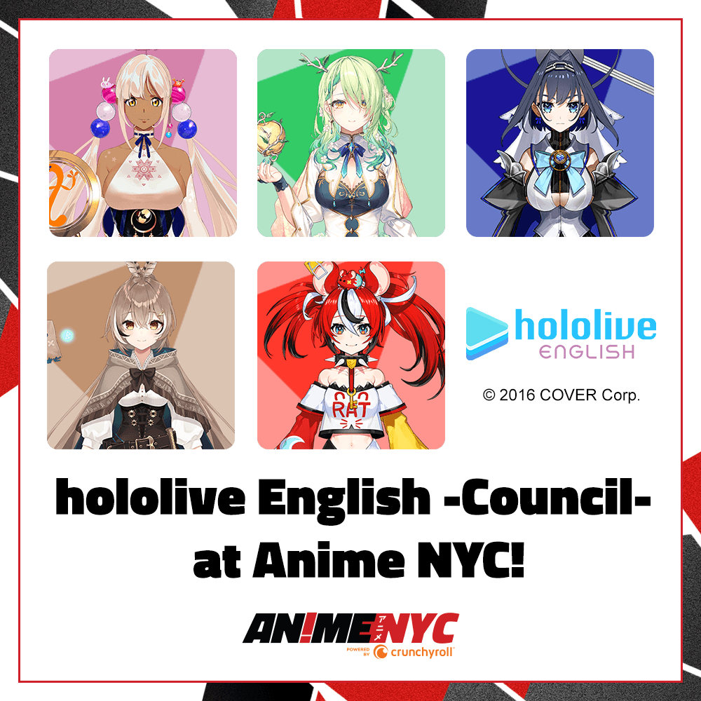 Anime NYC Brings hololive Council to the Big Apple