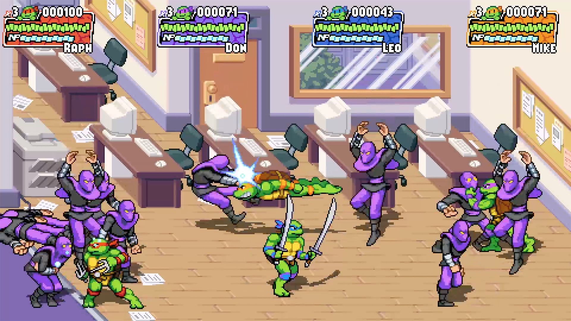 Teenage Mutant Ninja Turtles Shredders Revenge Move List