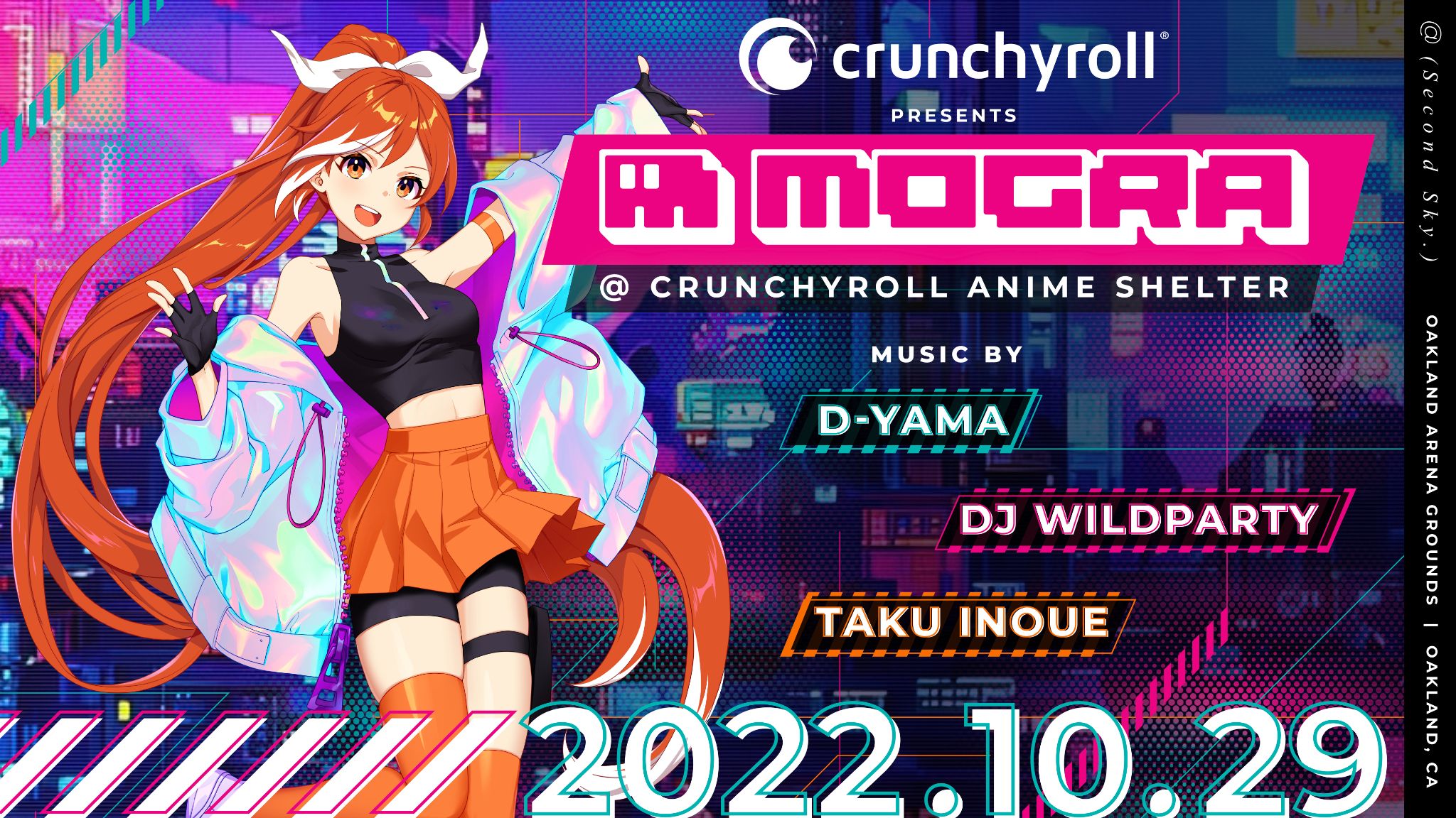 Crunchyroll to Present Anime Music Experience at Second Sky