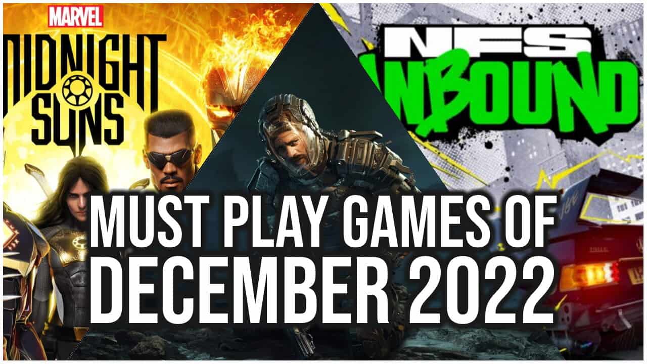 Six Exciting Games to Watch Out for in December 2022