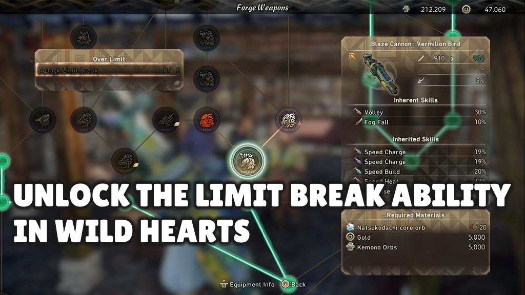 How to unlock new weapons in Wild Hearts