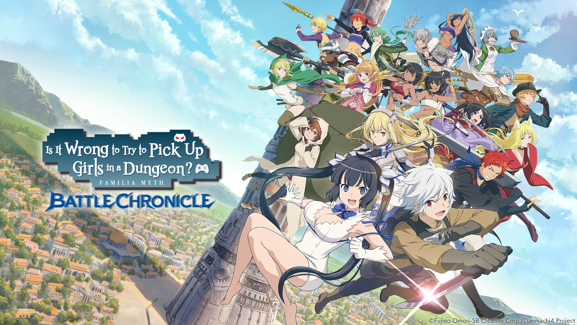 DanMachi Battle Chronicle Celebrates 500,000 Pre-Registrations with Another  Milestone - QooApp News