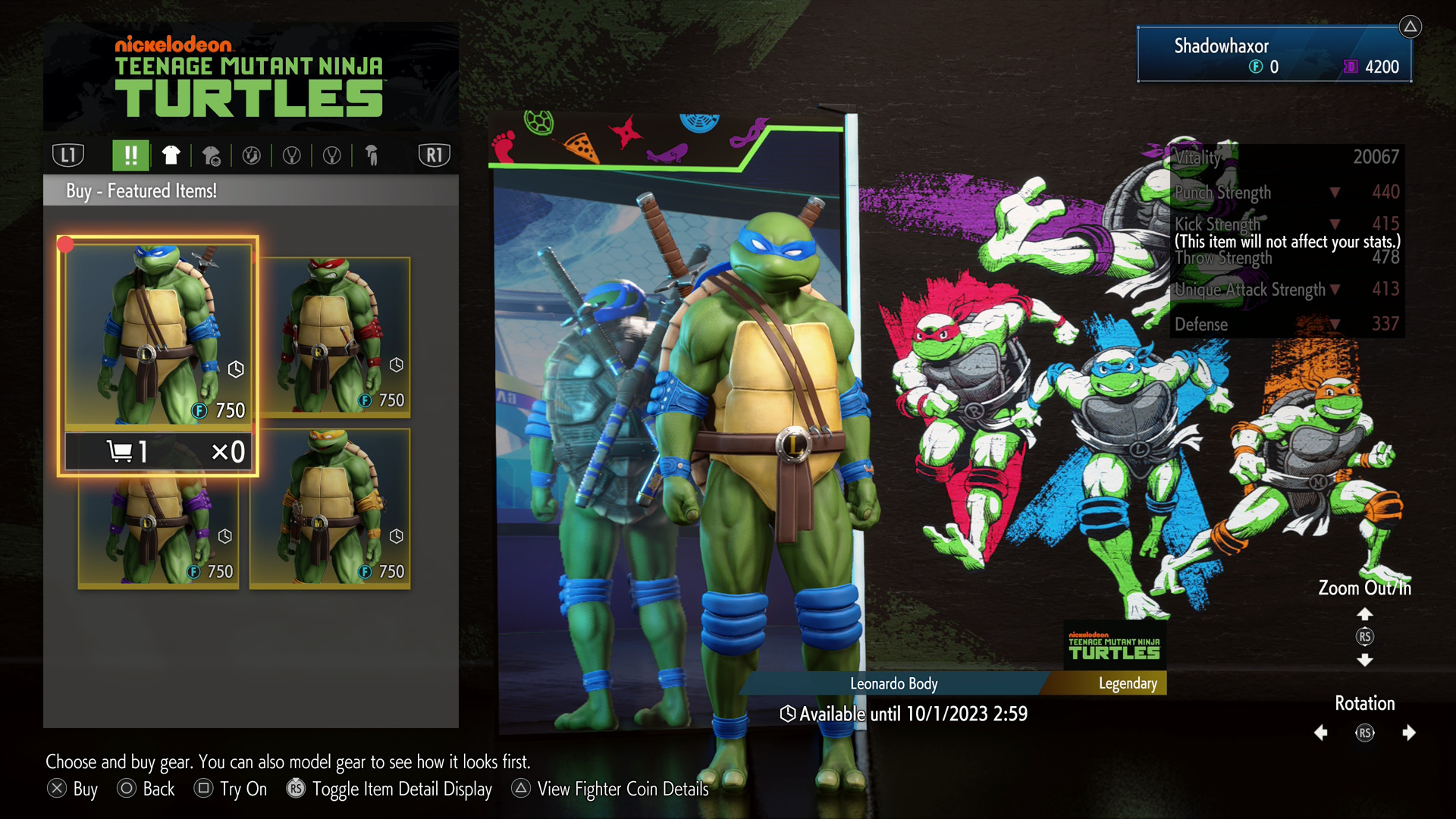 Street Fighter 6 TMNT Costumes Cost Nearly As Much As The Game